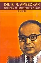 Book cover of Dr. B.R. Ambedkar by R. A. Singh