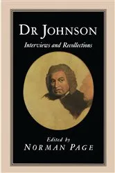 Book cover of Dr Johnson by Norman Page