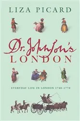 Book cover of Dr Johnson's London by Liza Picard