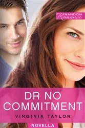 Book cover of Dr No Commitment by Virginia Taylor