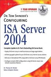 Book cover of Dr. Tom Shinder's Configuring ISA Server 2004 by Debra Littlejohn Shinder