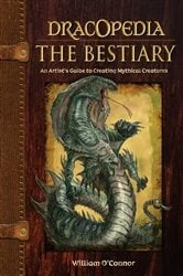 Book cover of Dracopedia The Bestiary by William O'Connor
