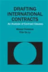 Book cover of Drafting International Contracts by Marcel Fontaine