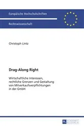 Book cover of Drag-Along Right by Christoph Lintz