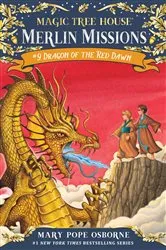 Book cover of Dragon of the Red Dawn by Mary Pope Osborne