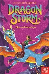 Book cover of Dragon Storm: Skye and Soulsinger by Alastair Chisholm
