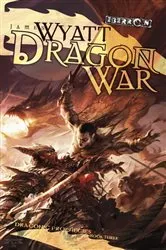 Book cover of Dragon War by James Wyatt