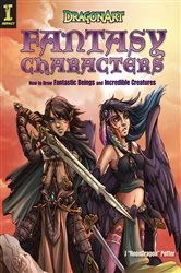 Book cover of DragonArt Fantasy Characters by Jessica Peffer