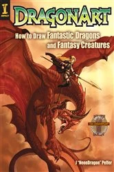 Book cover of DragonArt by Jessica Neon Dragon Peffer