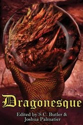Book cover of Dragonesque by Esther Friesner