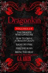 Book cover of Dragonkin Bundle Books 5-9 by G.A. Aiken