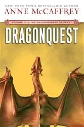 Book cover of Dragonquest by Anne McCaffrey