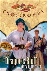 Book cover of Dragon's Bluff by Mary H. Herbert