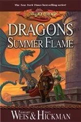 Book cover of Dragons of Summer Flame by Margaret Weis
