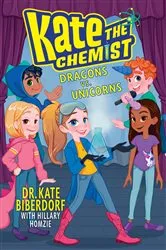 Book cover of Dragons vs. Unicorns by Kate Biberdorf