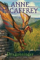 Book cover of Dragonsinger by Anne McCaffrey