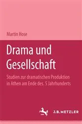 Book cover of Drama. Beiheft 3: Drama und Gesellschaft by Martin Hose