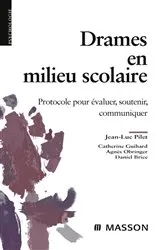 Book cover of Drames en milieu scolaire by Jean-Luc Pilet