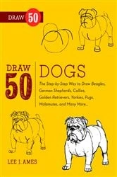 Book cover of Draw 50 Dogs by Lee J. Ames