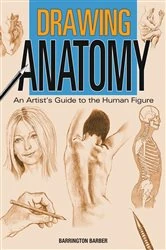 Book cover of Drawing Anatomy by Barrington Barber