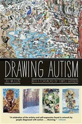 Book cover of Drawing Autism by Jill Mullin