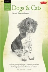 Book cover of Drawing: Dogs & Cats by Nolon Stacey