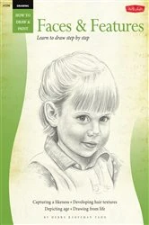 Book cover of Drawing: Faces & Features by Debra Kauffman Yaun
