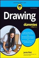 Book cover of Drawing For Dummies (3rd ed.) by Jamie Platt