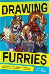 Book cover of Drawing Furries by Stephanie 