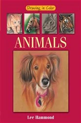 Book cover of Drawing in Color - Animals by Lee Hammond
