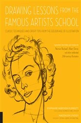Book cover of Drawing Lessons from the Famous Artists School by Stephanie Haboush Plunkett