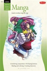 Book cover of Drawing Manga by Eliott Lerner