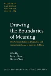 Book cover of Drawing the Boundaries of Meaning by Betty J. Birner