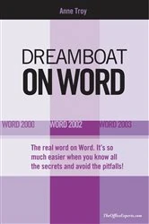 Book cover of Dreamboat on Word by Anne Troy