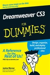 Book cover of Dreamweaver CS3 For Dummies by Janine Warner