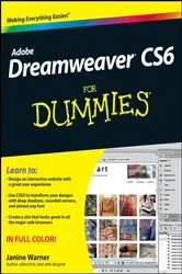 Book cover of Dreamweaver CS6 For Dummies by Janine Warner