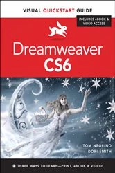 Book cover of Dreamweaver CS6 by Tom Negrino