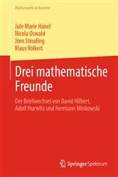 Book cover of Drei mathematische Freunde by Jule Marie HÃ¤nel