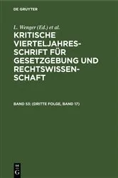 Book cover of (Dritte Folge, Band 17) by Unknown