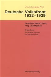 Book cover of Dritter Band: Dokumente zur Geschichte des Ausschusses zur Vorbereitung einer deutschen Volksfront, Chronik und Verzeichnisse by Ursula Langkau-Alex