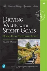 Book cover of Driving Value with Sprint Goals by Maarten Dalmijn