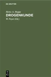 Book cover of Drogenkunde (6th ed.) by Heinz A. Hoppe