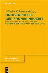 Book cover of Drogenpoesie der Frühen Neuzeit by Unknown