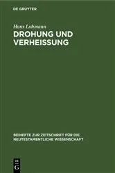 Book cover of Drohung und Verheißung by Hans Lohmann