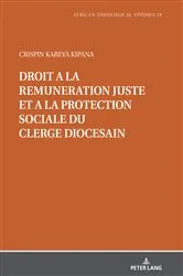 Book cover of Droit à la rémunération juste et à la protection sociale du clergé diocésain by Gerhard Droesser