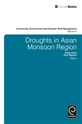 Book cover of Droughts in Asian Monsoon Region by Rajib Shaw