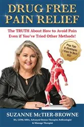 Book cover of Drug Free Pain Relief by Suzanne McTier-Browne