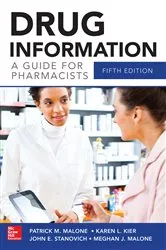 Book cover of Drug Information A Guide for Pharmacists 5/E (5th ed.) by Patrick M. Malone