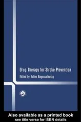 Book cover of Drug Therapy for Stroke Prevention by Julian Bogousslavsky