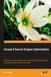 Book cover of Drupal 6 Search Engine Optimization by Ben Finklea